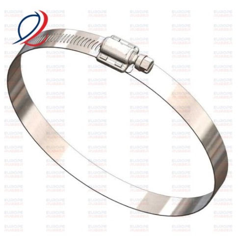 Abraçadeira de Aço INOX 102-121mm Larg. 14mm
